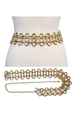DOUBLE OVAL LINK CHAIN BELT