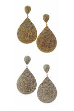 Load image into Gallery viewer, TEARDROP CRYSTAL EARRING