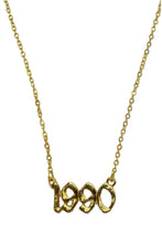 Load image into Gallery viewer, BIRTH YEAR  NECKLACES