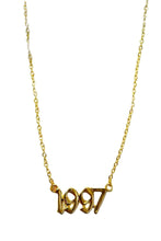 Load image into Gallery viewer, BIRTH YEAR  NECKLACES