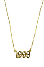 Load image into Gallery viewer, BIRTH YEAR  NECKLACES