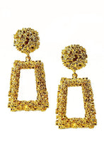 Load image into Gallery viewer, Rectangle Dangle Earring