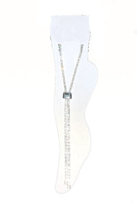 CRYSTAL LINED SLIDE ANKLET