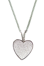 Load image into Gallery viewer, CUBIC HEART PENDANT NECKLACE