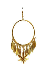 Load image into Gallery viewer, LEAF DANGLE EARRING