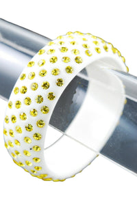 Plastic stone bangle