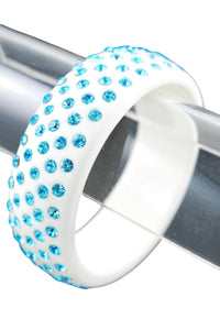 Plastic stone bangle