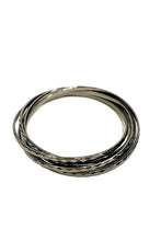 Load image into Gallery viewer, TEXTURED MULTI BANGLE BRACELET