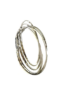 TEXTURED MULTI BANGLE BRACELET