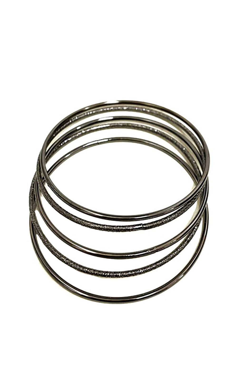 TEXTURED MULTI BANGLE BRACELET