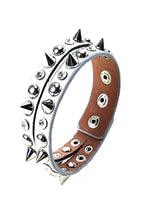 Load image into Gallery viewer, Double spiked crystal bracelet