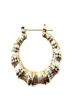 Load image into Gallery viewer, Bamboo Hoop Earring