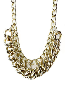 Half Double Chain Necklace