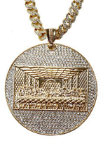 Load image into Gallery viewer, OVER SIZE THE LAST SUPPER PENDANT NECKLACE