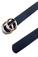 Load image into Gallery viewer, FAUX LEATHER BUCKLE BELT