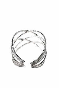 RHINESTONE WIRE BRACELET