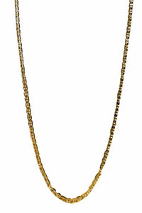 TEXTURED MARINER LINK CHAIN NECKLACE