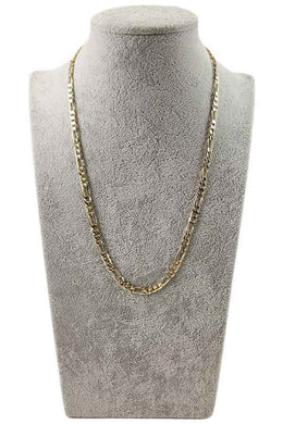 TEXTURED FRANCO CHAIN NECKLACE