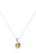 Load image into Gallery viewer, Crystal Cube Pendant Necklace