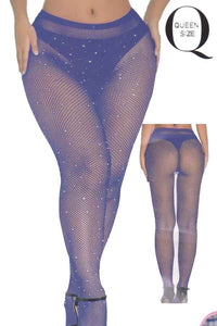 QUEEN SIZE FISHNET  PANTYHOSE