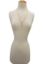 Load image into Gallery viewer, HIP HOP ICED OUT ANKH CROSS PENDANT CHAIN