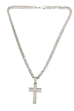 Load image into Gallery viewer, HIP HOP ICED OUT CROSS PENDANT CUBAN CHAIN