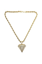 Load image into Gallery viewer, HIP HOP ICED OUT DIAMOND PENDANT ROPE CHAIN