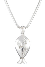 Load image into Gallery viewer, Crystal fish pendant necklace