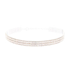 Load image into Gallery viewer, Crystal Baguette Choker