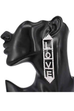Load image into Gallery viewer, FULL CRYSTAL LOVE EARRING