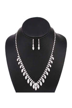 Load image into Gallery viewer, NECKLACE SET FULL CRYSTAL DIAMOND