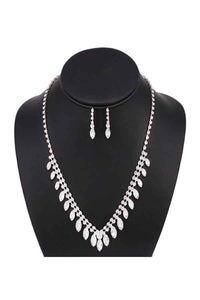 NECKLACE SET FULL CRYSTAL DIAMOND