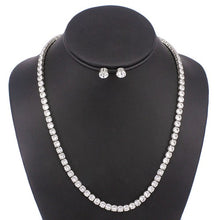 Load image into Gallery viewer, NECKLACE SET FULL CUBIC ZIRCONIA