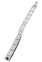 Load image into Gallery viewer, Crystal studded metal bracelet