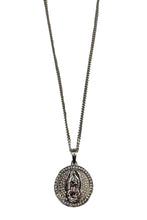 Load image into Gallery viewer, VIRGEN OF GUADALUPE MEDAL PENDANT NECKLACE