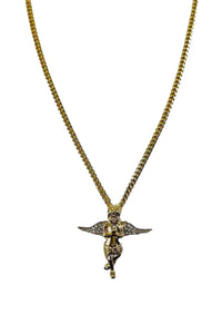 ANGEL PENDANT LONG NECKLACE