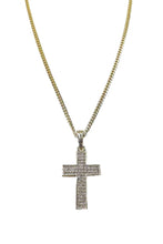 Load image into Gallery viewer, CRYSTAL CROSS PENDANT NECKLACE