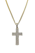 Load image into Gallery viewer, CRYSTAL CROSS PENDANT NECKLACE