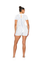 Load image into Gallery viewer, V NECK SPORT ROMPER  SHORT SLEEVE