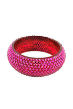 Load image into Gallery viewer, Crystal studded bracelet.