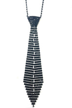 Load image into Gallery viewer, Rhinestone Vintage Tie Necklace