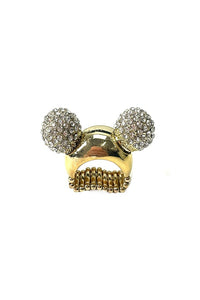 CRYSTAL BALL STRETCHABLE RING