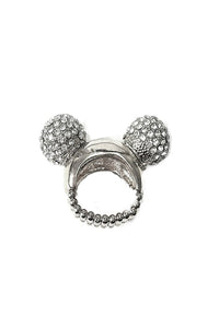 CRYSTAL BALL STRETCHABLE RING