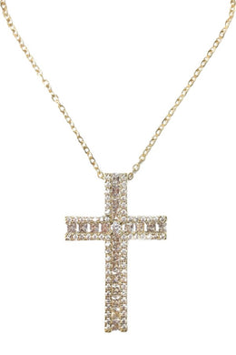 CROSS PENDANT NECKLACE