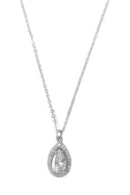 Load image into Gallery viewer, CUBIC ZIRCONIA PENDANT NECKLACE SET