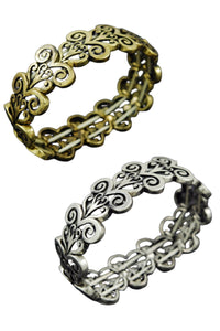 Antique pattern bracelet