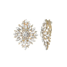 Load image into Gallery viewer, Rhinestone Clip on Earrings