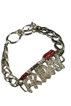 Load image into Gallery viewer, Crystal Studded FRIDAY Bracelet