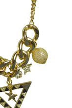 Load image into Gallery viewer, Studded Triangle Necklace