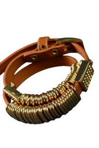 Leather Buckle Bracelet